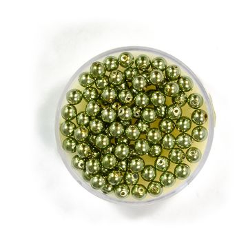 Wachs-Glasperlen 4 mm – Dose 85 Stück