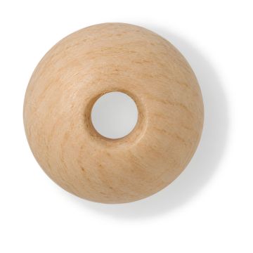 Holzperlen rund 10 mm – 60 Stück