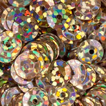 Paillettenschüssel flitter goldfb. 6 mm 0872-06406 4016490640004  