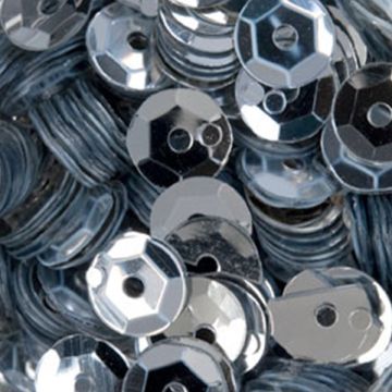 Paillettenschüssel silberfb. 6 mm 0872-06916 4016490640196  
