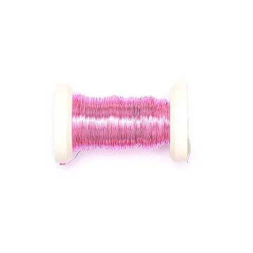 Kupferdraht met. pink 0,25 mm 1 Sp = 50 mtr