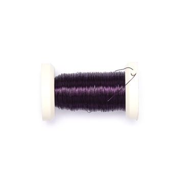 Kupferdraht met.lila 0,25 mm 1 Sp = 50 mtr