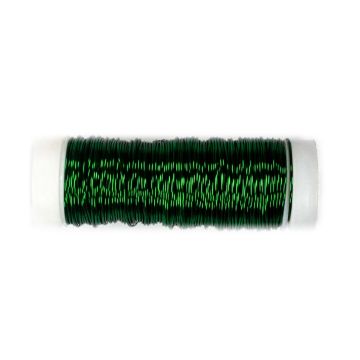 Kupferdraht met. grün 0,5 mm 1 Sp = 25M