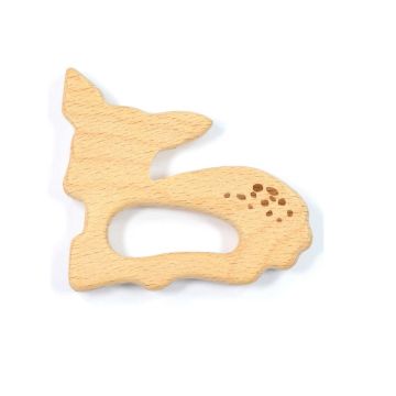 Holzbambi natur 80x70 mm