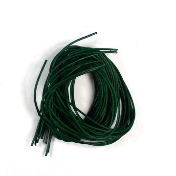 Lederband dunkelgrün 1,2 mm 1 mtr