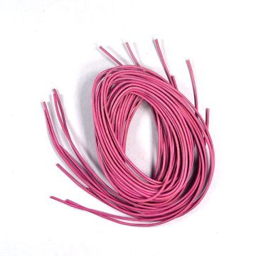 Lederband rose 1,2 mm 1 mtr