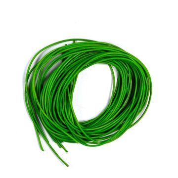 Lederband apfelgrün 1,2 mm 1 mtr