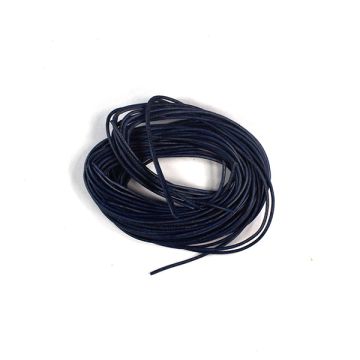 Lederband marine 1,2 mm 1 mtr