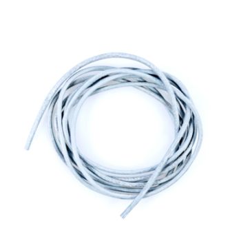 Lederband grau 1,2 mm 1 mtr