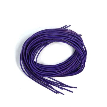 Lederband violett 1,2 mm 1 mtr