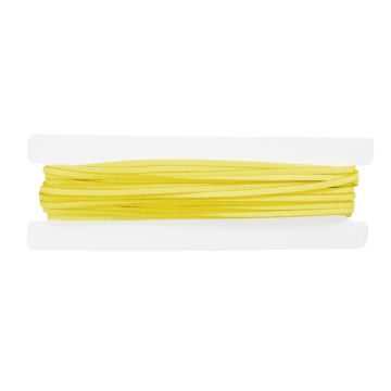 Veloursband gelb 3 mm