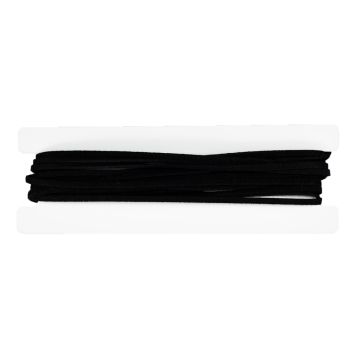 Veloursband schwarz 3 mm