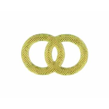 Streuteile Eheringe goldfb. 22x15 mm