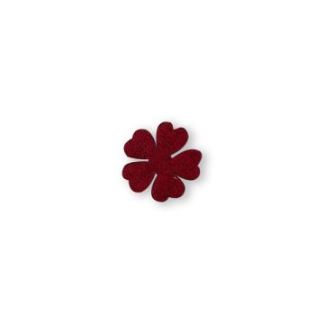 Streuteile Kleeblatt rot 11 mm