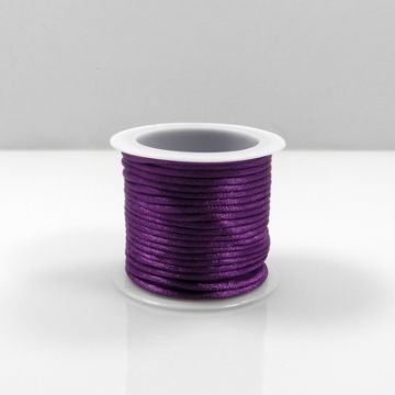 Polyesterkordel lila 2 mm 1 Spule = 5 mtr