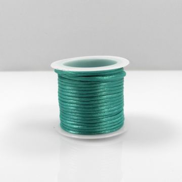 Polyesterkordel aqua 2 mm 1 Spule = 5 mtr