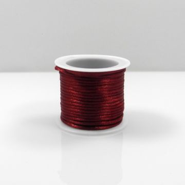 Polyesterkordel rot 2 mm 1 Spule = 5 mtr