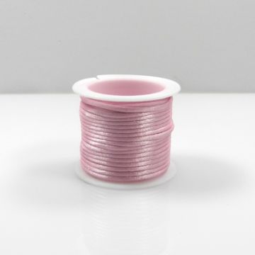Polyesterkordel rosa 2 mm 1 Spule = 5 mtr