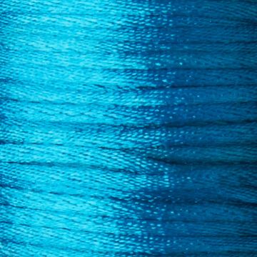 Polyesterkordel türkis 2 mm 1 Spule = 5 mtr