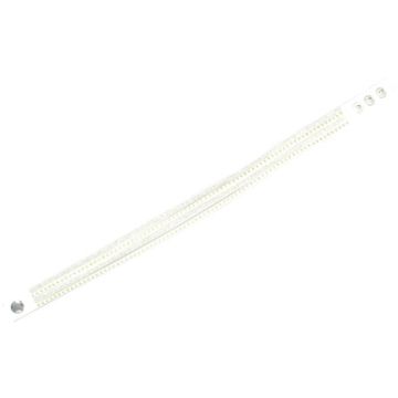 Armband in Strassoptik Niete rund weiß kristall 4 reihig ca. 40 cm