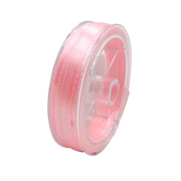 Satin Band rosa 6,5 mm 1 Spule = 10 m