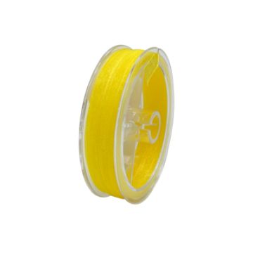 Organza Band gelb 3,2 mm 1 Spule = 10 m
