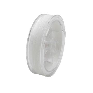Organza Band weiß 3,2 mm 1 Spule = 10 m