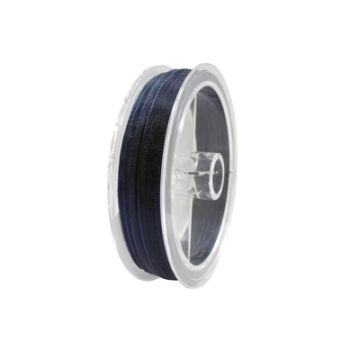 Organza Band marine 3,2 mm 1 Spule = 10 m