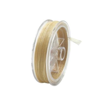 Organza Band creme 6,5 mm 1 Spule = 10 m 5St 1686-65541 4016490855071  