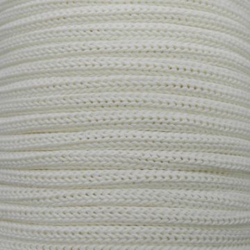 Makramee Garn Kordel aus Papier, recycelt, weiß 4 mm 30 m Kordel aus Papier, recycelt,