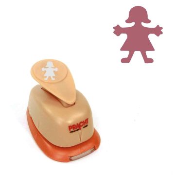 Motivstanzer klein Mädchen 15 mm Pracht Creatives Hobby Motivlocher, Papierstanzer, Stanzer