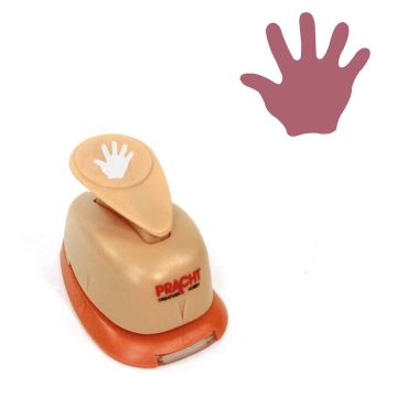 Motivstanzer klein Hand 15 mm Pracht Creatives Hobby Motivlocher, Papierstanzer, Stanzer