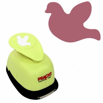 Motivstanzer Jumbostanzer Taube 25 mm Pracht Creatives Hobby Motivlocher, Papierstanzer