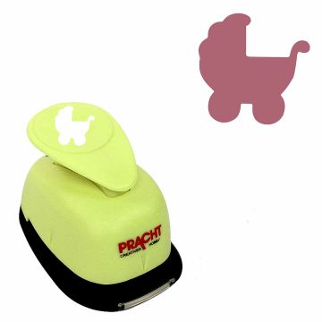 Motivstanzer Jumbostanzer Kinderwagen 25 mm Pracht Creatives Hobby Motivlocher, Papierstanzer