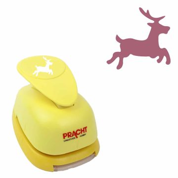 Motivstanzer groß Hirsch 38 mm Pracht Creatives Hobby Motivlocher, Papierstanzer