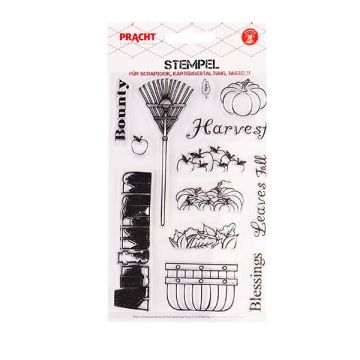 Motivstempel Harvest transparent 100x150 mm