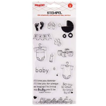Motivstempel Baby groß transparent 100x200 mm