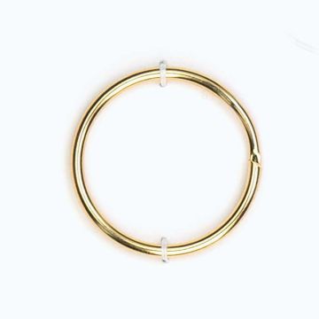 Schlüsselring goldfarben 30 mm