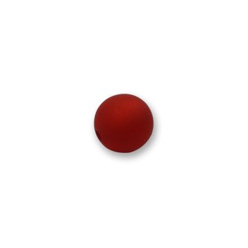 Polaris Perle rund rot matt 8 mm Lochgröße 1,5 mm 3688-08061 4016490068846  