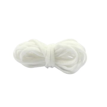 Gummi flach weiß 5 mm 5 m 3699-05007 4016490901648  