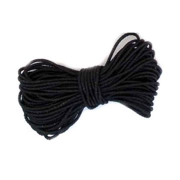 Hutgummi schwarz 1 mm