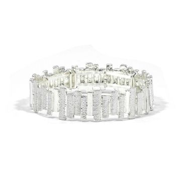 Armband silberfarben 20x1,5 cm