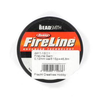 FireLine Garn weiß 0,12 mm 1 Sp = 45,8 mtr