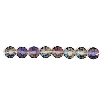 Glasschliffperle amethyst AB 8x12 mm Lochgröße 1,2 mm