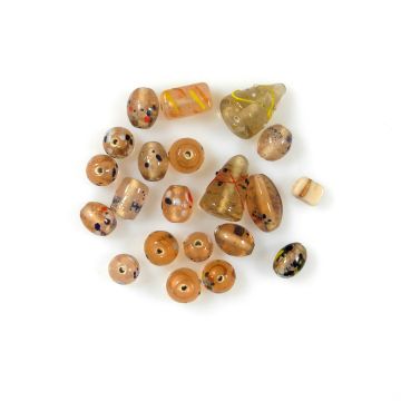 Glasperle Handmade lachs 15 gr