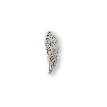 Metallanhänger Flügel altplatin 36,5x11,5 mm