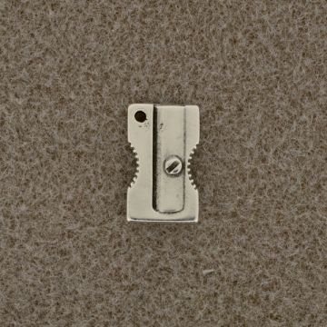 Metallanhänger Spitzer altplatin 20x12 mm Lochgröße 1,5 mm