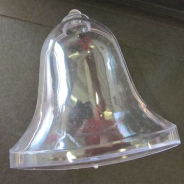 Acryl Glocke transparent 90 mm