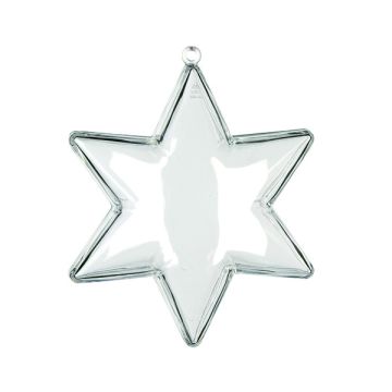 Acryl Stern transparent 100 mm 1 St
