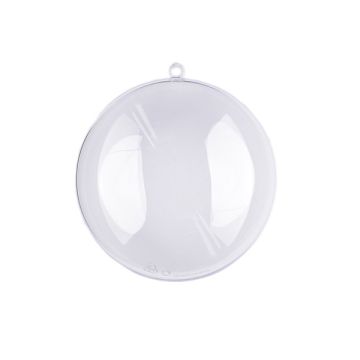 Acryl Medaillon transparent 70 mm 1 St